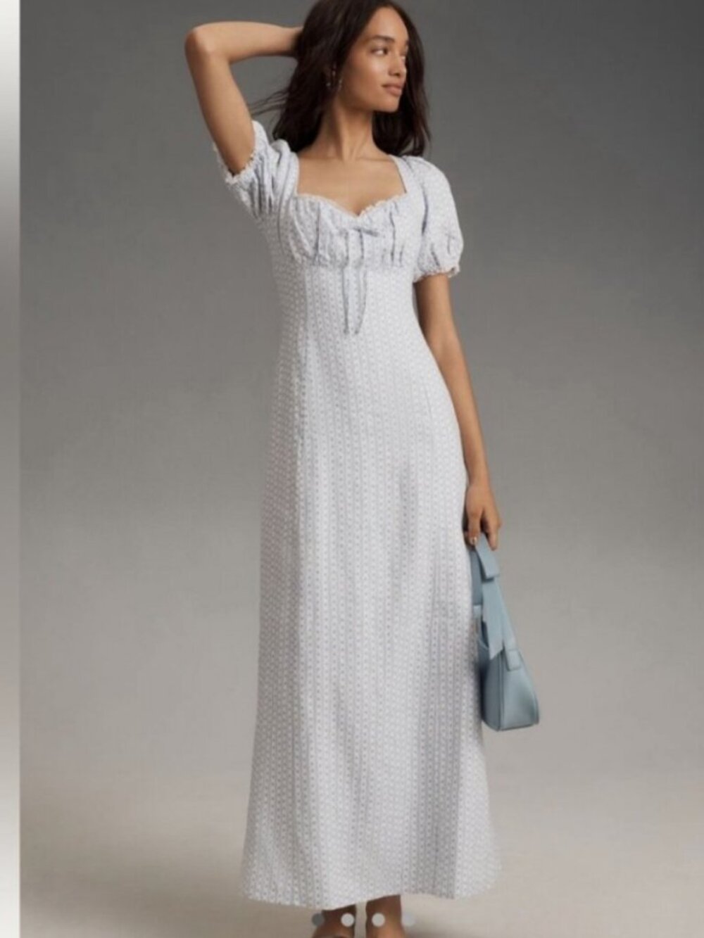 Reformation Cherise Linen Maxi Dress